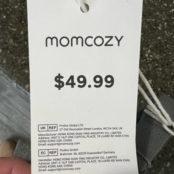 NWT Momcozy The Original: Hands Free Pumping Bra Cotton Stretch Breastfeeding - Picture 16 of 16